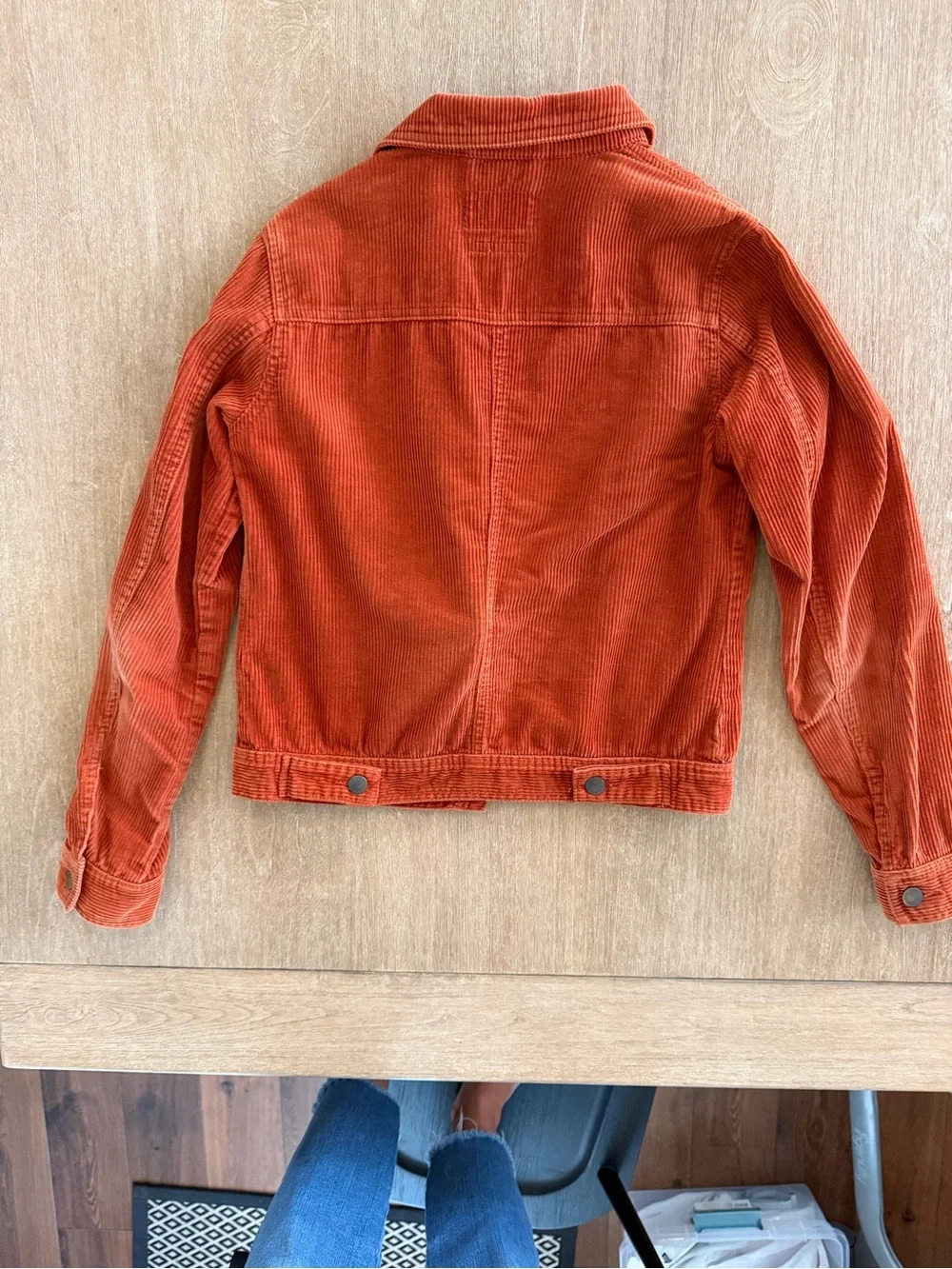 Universal Thread Rust Corduroy Trucker Jacket | XS | Fall